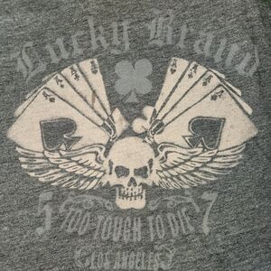 Lucky Brand Charcoal Tee